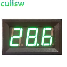 1 шт. 5-30 в DC автомобильный двигатель Зеленый светодиодный цифровой вольтметр напряжение Панель метр светодиодный дисплей дропшиппинг