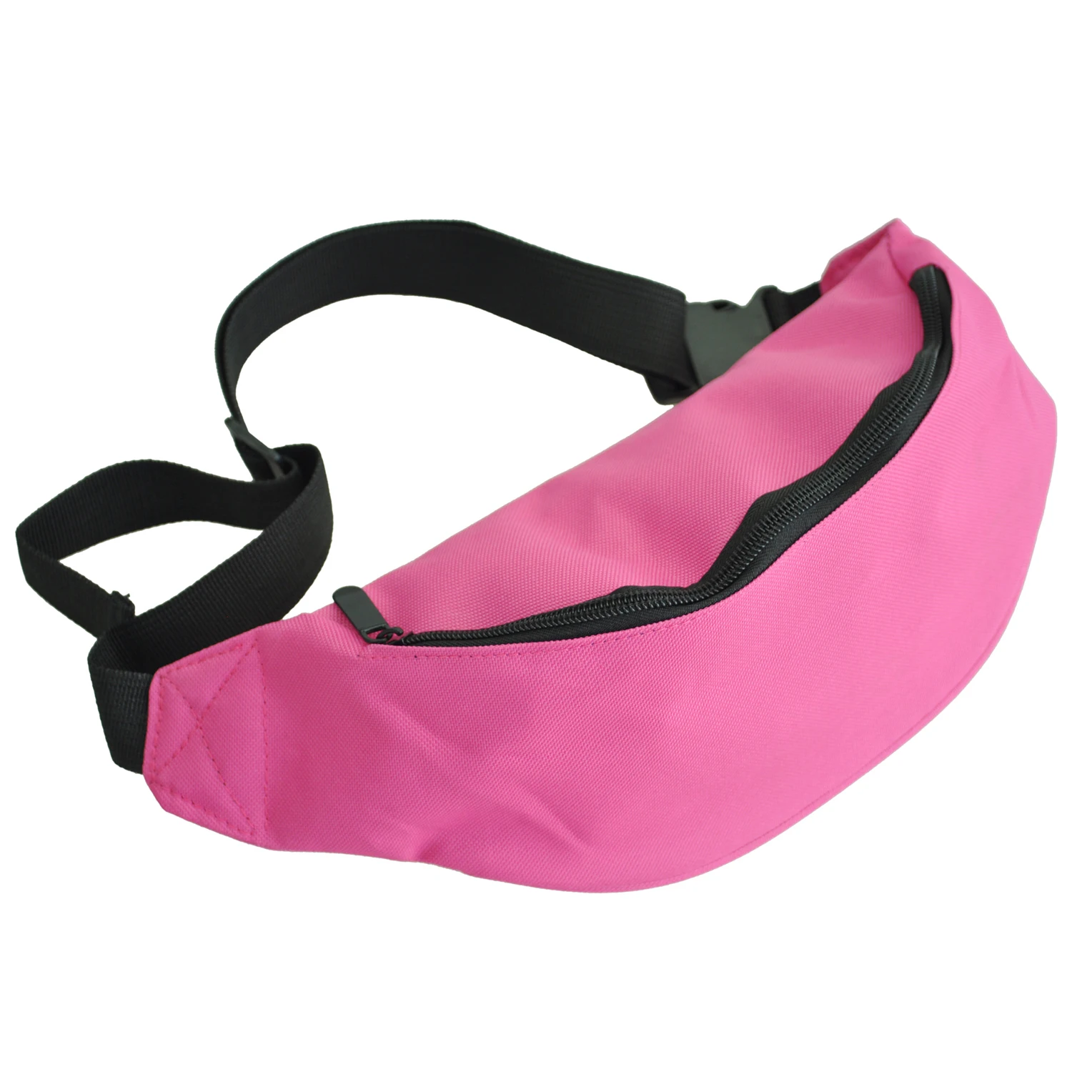 Bag Fanny Pack Hip Waist Festival Money Pouch Belt Wallet travel bag Holiday Kids pink