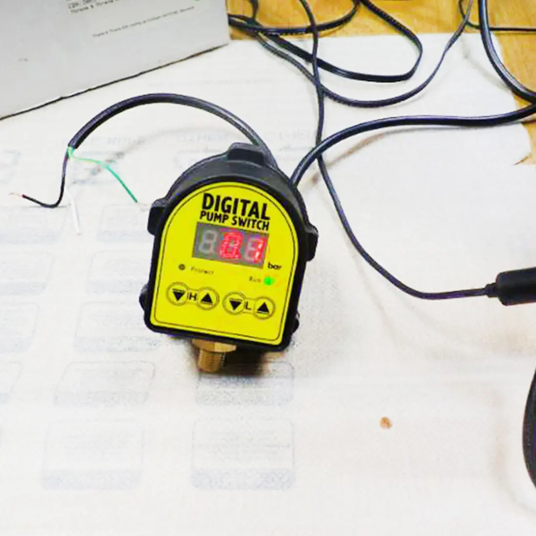 

New Digital Switch Controller Automatic Air Pump Water Pump Pressure Switch Controller for Water Pump