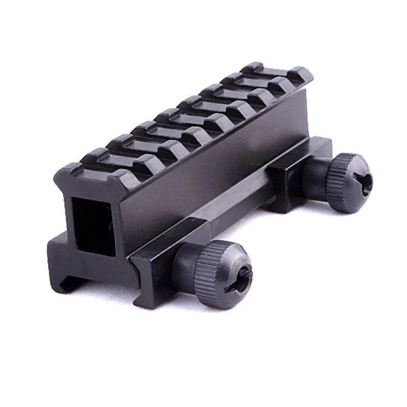 

Hunting 20mm Dovetail Rail Tactical 8 Slot Flat-Top Riser Base AR Dovetail Weaver Scope Mount Picatinny Adapter
