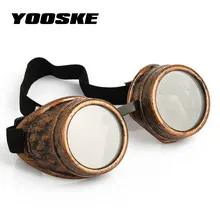 YOOSK очки стимпанк очки мужские винтажные Ретро сварочные панк готические солнцезащитные очки ретро паровые панк очки солнцезащитные очки
