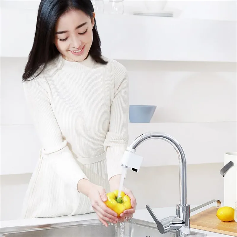 

Xiaomi ZJ Automatic Sense Infrared Induction Water Saving Device Intelligent induction For Kitchen Bathroom Sink Faucet Water