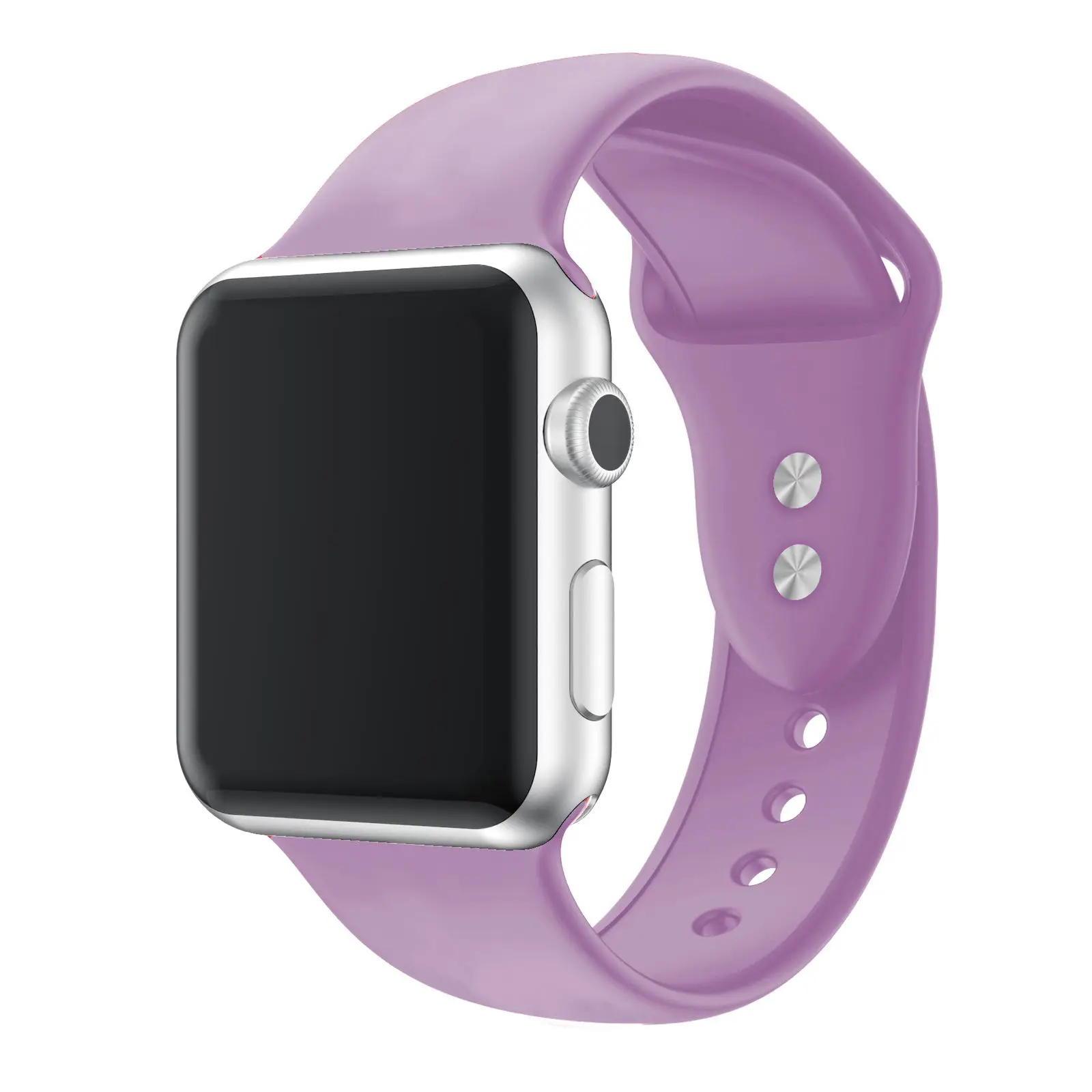 19 цветов силиконовый ремешок на запястье браслет Замена для Apple Watch iWatch серия 3/2 38 мм 42 мм - Цвет: Q
