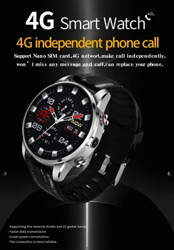 

NEW X7 Smart watch 4G Round Android Watch Phone MTK6739 Quad Core Smart Watches Men 1.39 Inch AMOLED relogio inteligente