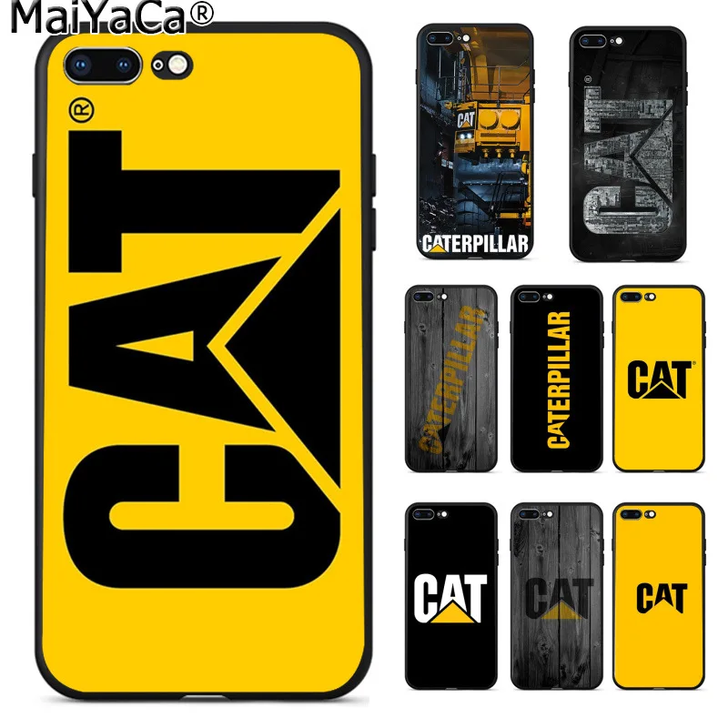 

MaiYaCa Caterpillar logo New Arrived High Quality Luxury phone case for Apple iPhone 8 7 6 6S Plus X XS MAX 5 5S SE XR Cover