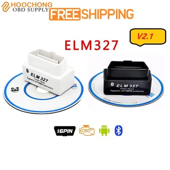 

V2.1 ELM327 Bluetooth OBD2 CAN-BUS Diagnostic Scanner Tool ELM 327 Hardware V1.5 OBDII for INFIDINI car DVD player MINI elm327