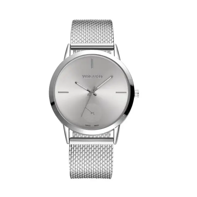 Luxury Brand Gold Mesh Belt Stainless Steel Watch Women Simple Quartz Wrist Watc Luxury Brand Gold Mesh Belt Stainless Steel Watch Women Simple Quartz Wrist Watc