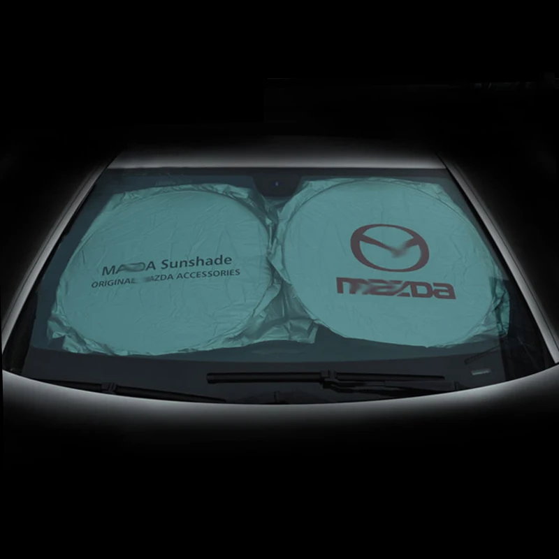 

Car front rear window cover for Mazda 3 6 cx-5 atenza windshield sun shade foldable anti UV protector parasol auto accessories