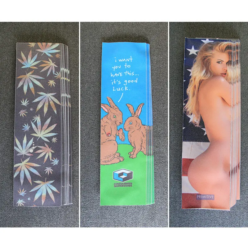المهنية لوح التزلج Griptape مضاد للانزلاق لوح تزلُّج الصنفرة 84*23 سنتيمتر الأسماك مجلس لوحة تزلج كبيرة شريط لحام الخام