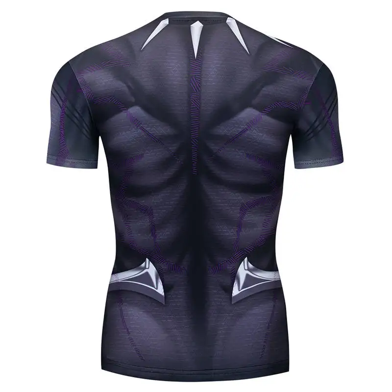 Летние новые компрессионные рубашки X-men WOLVERINE 3D печатные футболки мужские косплей костюм с коротким рукавом