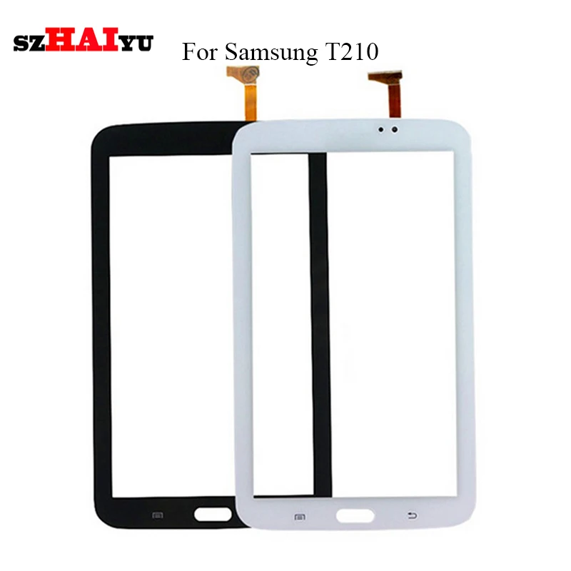 

SZHAIYU 7.0inch Top Front Digitizer Glass Panel for Samsung Galaxy Tab 3 7.0 T210 / T211 Touch Screen + Sticker + Free Tool