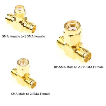 

18 Pcs SMA Kits Connector Male Female Plug Antenna Converter Adapter Coax Set