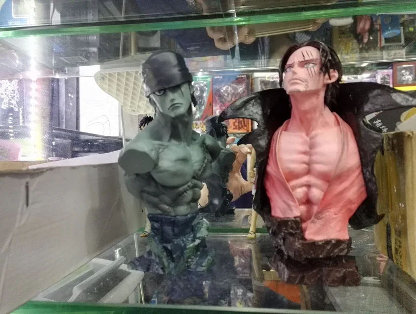 

One Piece Action Figure Bust Shunks Zoro 150mm Japanese Anime Figures One Piece Figures Roronoa Zoro Bust