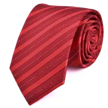 Orange Ties And Get Free Shipping On Aliexpress Man S New Clic Ties 7cm Striped Polyester Woven Black Blue Red Orange Tie Business Wedding Party