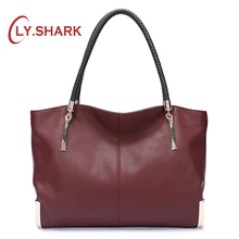 LY. SHARK роскошные сумки женские сумки дизайнерские сумки через плечо женские сумки из натуральной кожи сумки для женщин мягкая кожа большие
