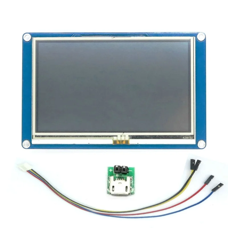Nextion 2 5 дюймовый HMI TFT ЖК сенсорный дисплей модуль USART UART 4 3 "резистивный экран для