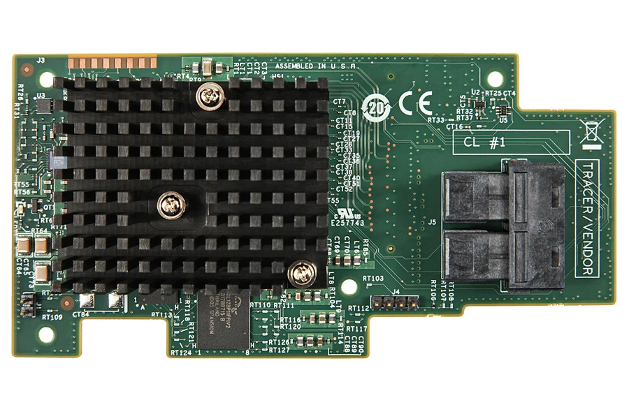 Raidstorage Intel интегрированная RAID модуль RMS3CC080 SFF8643 1 ГБ кэш LSISAS3108 HD мини-SAS RAID0.1.5.6 PCI-E3.0 x8 12 ГБ/сек. карты