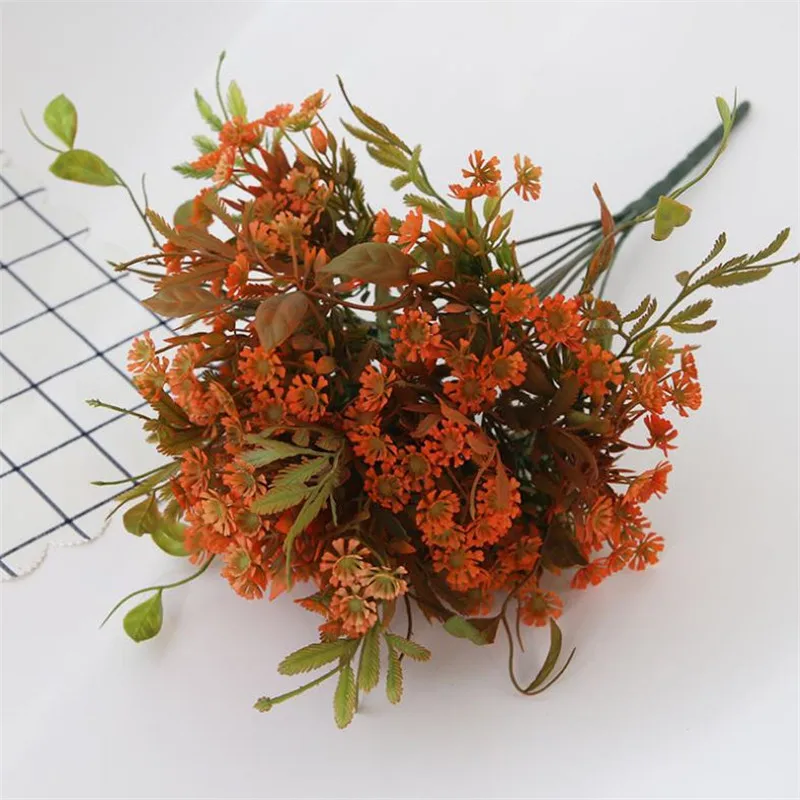 Искусственные кусочки Babysbreath (10 стеблей/штука) пластиковые Гипсофилы для свадьбы