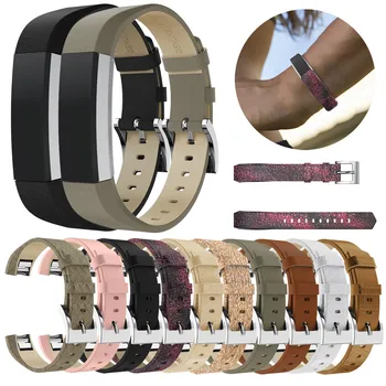 

Classic Leather Replacement Bands With Metal Connectors For Fitbit Alta/Alta HR Replacement Smartwatch Sporting Goods Accessorie