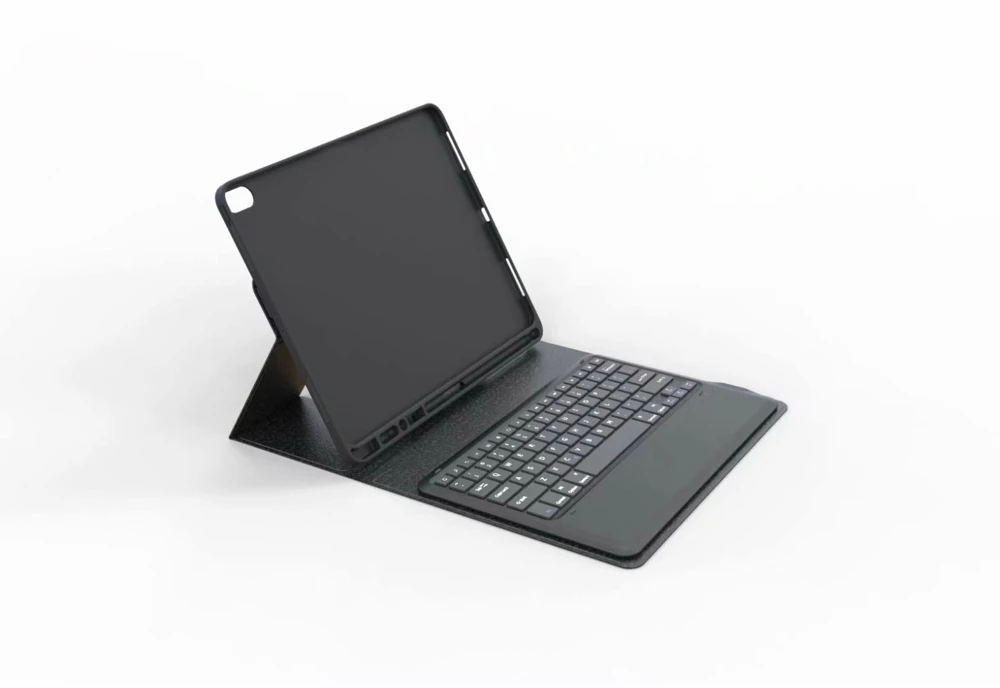 Ultra Slim беспроводной Съемный Bluetooth клавиатура Folio Stand Роскошный кожаный чехол для Apple iPad Pro 12,9 2018 12,9"