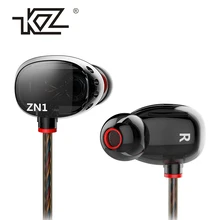 Earphone KZ ZN1 In Earphone Interactive With Microphone High-End Mobile Music Enthusiast Q Value Headset Ear fone de ouvido
