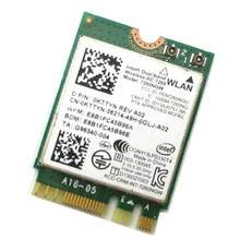 SSEA для Intel двухдиапазонный AC 7260 7260NGW 2,4G/5G wifi 802.11ac 867 Мбит/с NGFF wifi Bluetooth 4,0 Беспроводная карта