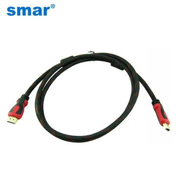 

1.5M High Speed HDMI Cable Gold Plated Connection with Red and black mesh HD 1080P For LCD DVR HDTV XBOX PS3