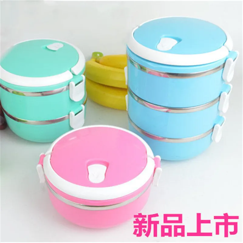 Korean Stainless Steel Thermos Bento Lunch Box for Kids Thermal Food
