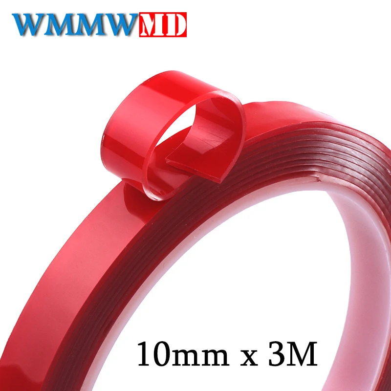 

3M Double Sided Adhesive Tape High Strength Acrylic Gel Transparent No Traces Sticker for Car Auto Interior Fixed Car-styling