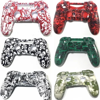 

Front+Back Custom Housing Shell Case Cover Upper Under Skin For Sony Old Playstation 4 PS4 V1 Controller Gamepad Accessories