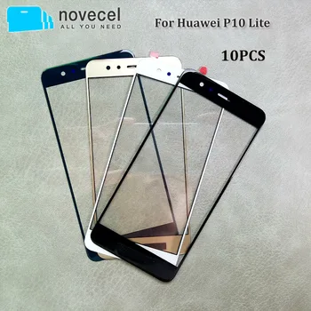 

10PCS Novecel AAA Front Touch Screen Outer Glass Lens for Huawei P10 Lite / Nova Lite P10 LCD Screen Glass Repair Parts