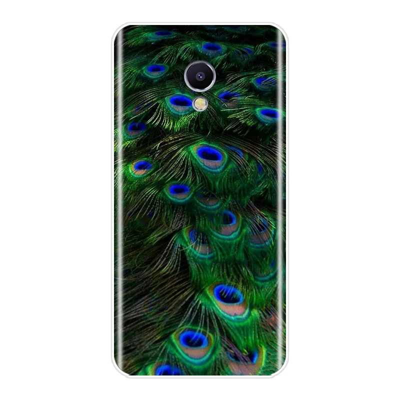 Задняя крышка для Meizu M6 M5 M3 M2 Note зеленая мягкая силиконовая искусственная кожа с