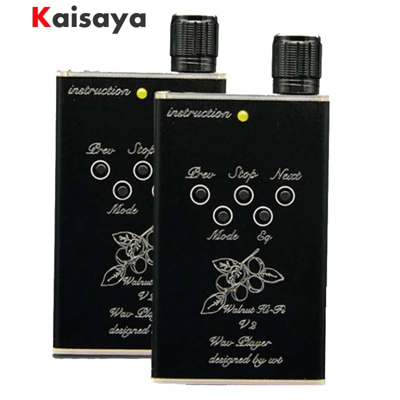  new arrival walnut V2S Professional Lossless Music MP3 HiFi Player Support 32GB TF Card Support Amp