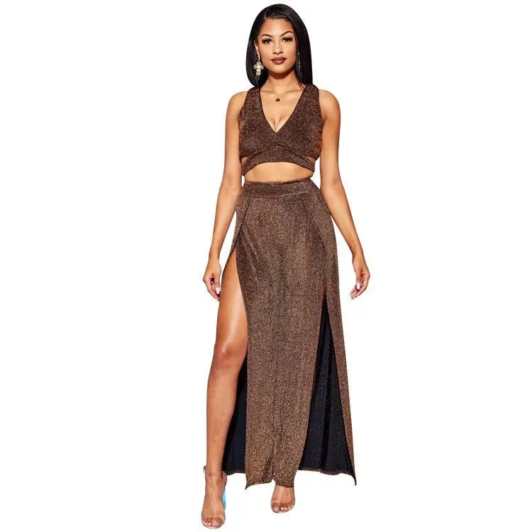 women tie up back deep v neck crop top 