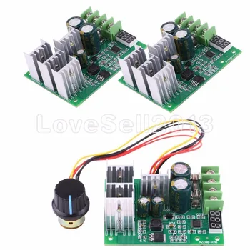 

DC6-60V 30A Digital LED Display 0~100% Adjustable Drive Module PWM DC Motor Speed Controller Regulator Dimmer Current Control