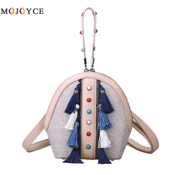 

Summer Women Tassels Straw Line Beach Shoulder Bag Boho Messenger Crossbody Bags Wristlets Handbags