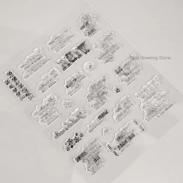 Greetings Stamps Quotes Scrapbook Embellishments Word Stamps