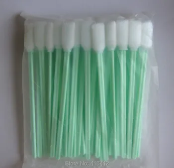 

200 pcs Inkjet Printhead Cleaning Stick Roland Mimaki Mutoh cleaning swabs Foam tip Large Format Printer Spare Parts FS712