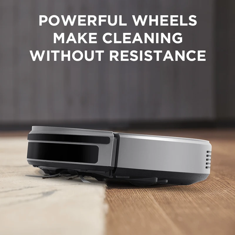 Midea MR02\\01 Robot Vacuum Cleaner with 1000PA Suction,Vacuuming and Mopping 2in1,Remotel,4 Cleaning Modes,G-SLAM,floorcare