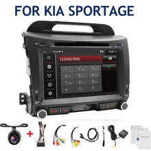 Автомобильный dvd Bosion 8 core 2 din android 9,0 для kia sportage 2009 2011 2013 автомобильный Радио gps навигатор управление рулевым колесом