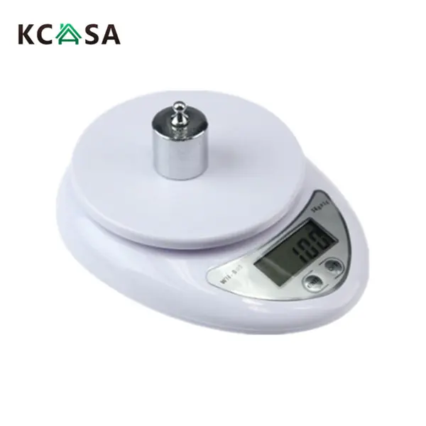 KCASA KC-S108 принимает массу весом до 5 кг/1 г Цифровой ЖК-электронный Кухня весы Баланс Еда выпечки определение веса весы измерительный инструмент для Кухня