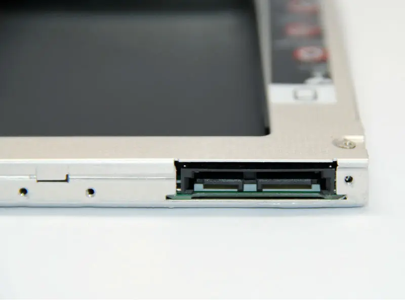 9.5MM SATA Universal Slim SATA to Hard Drive HDD Caddy Bay Adapter for H 2530p 2560pCD DVD Optical Drive Bay 10pcs/lot