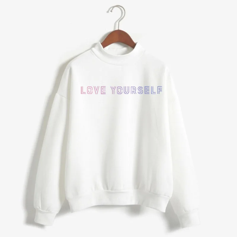 2019 KPOP blackpink itself your itself love your itself  Women's sweatshirt