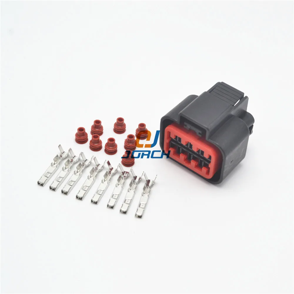 5 sets 8 pin KUM waterpfoof housing plug auto electric wiring harness connector PB625 08027 For Audi BMW Ford-in Connectors from Lights & Lighting on ...