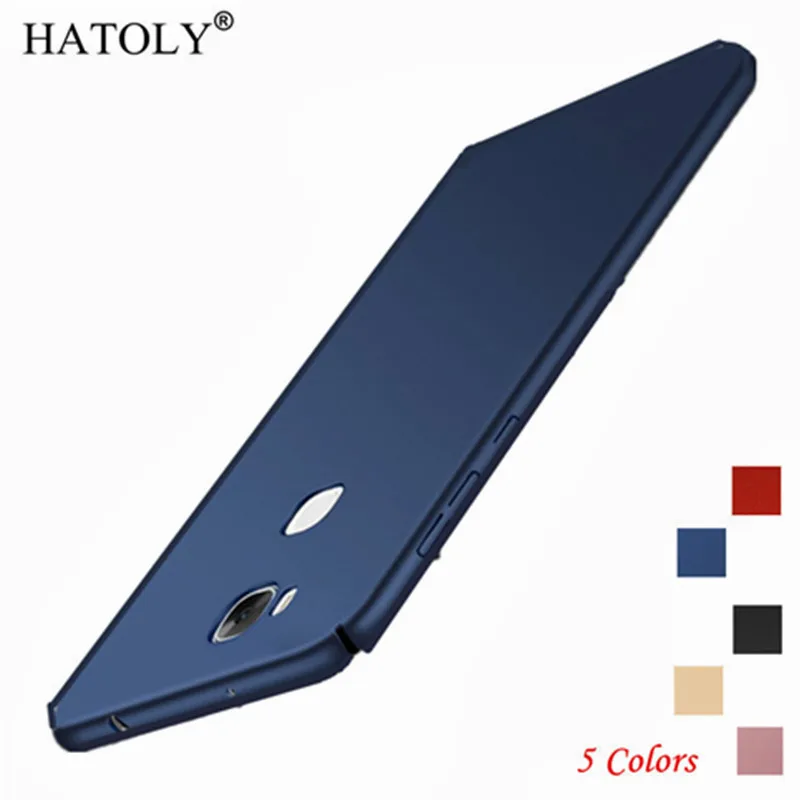 

HATOLY For Phone Case Huawei Honor 5X Cover Slim Smooth & Ultra-thin PC Case For Huawei Honor 5X Case For Honor 5X Funda Coque