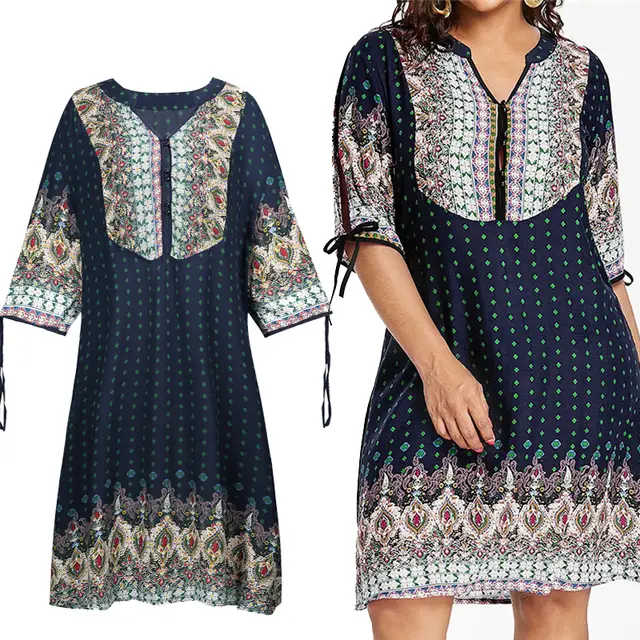 knee length swim dress plus size