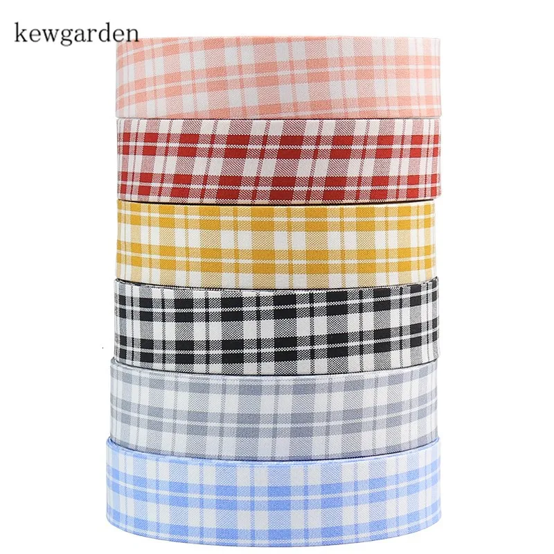 Kewgarden Grid Fabric Layering Cloth Ribbons 1.5