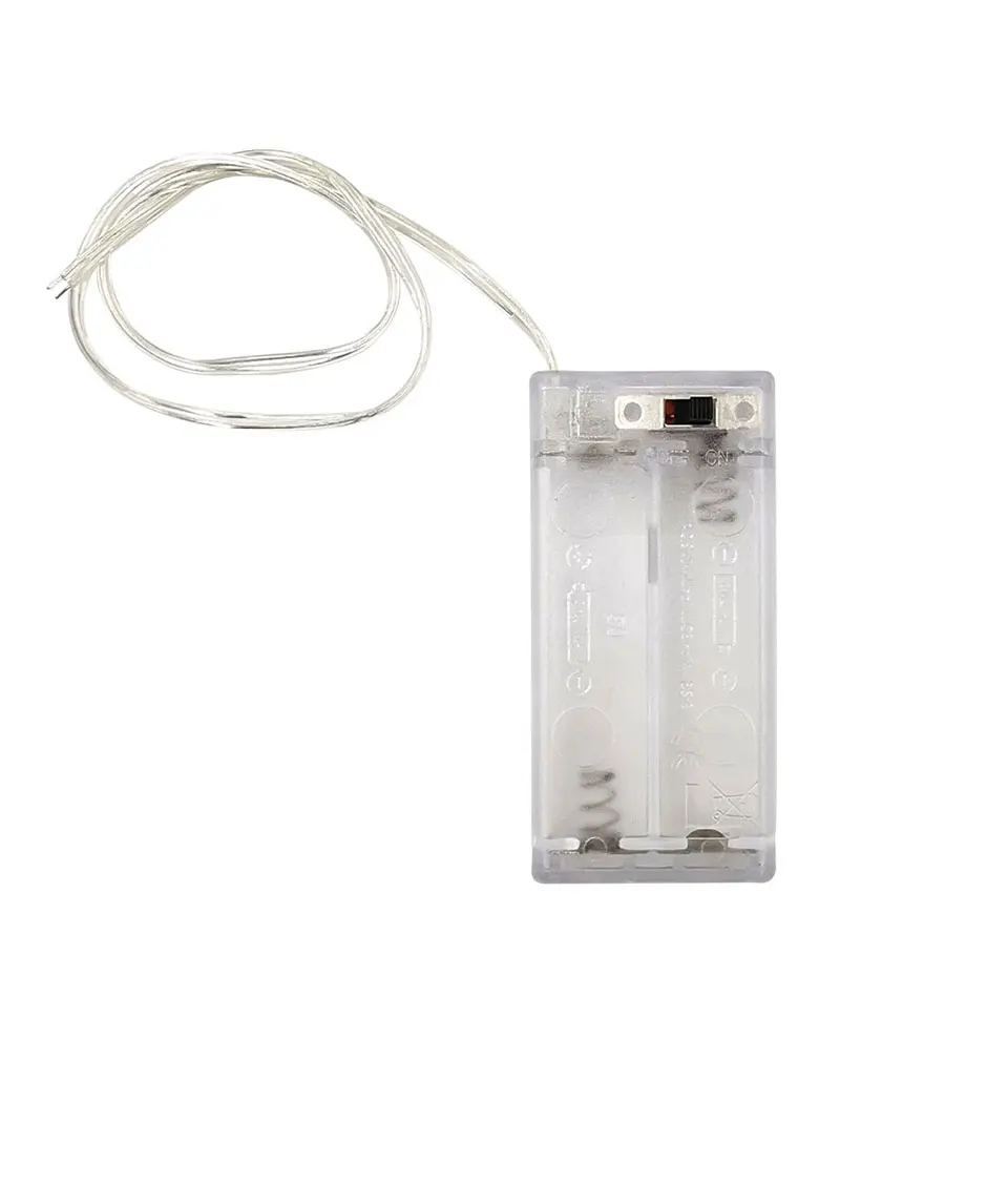 AA battery box 3v 4.5v battery box for led light string (3)