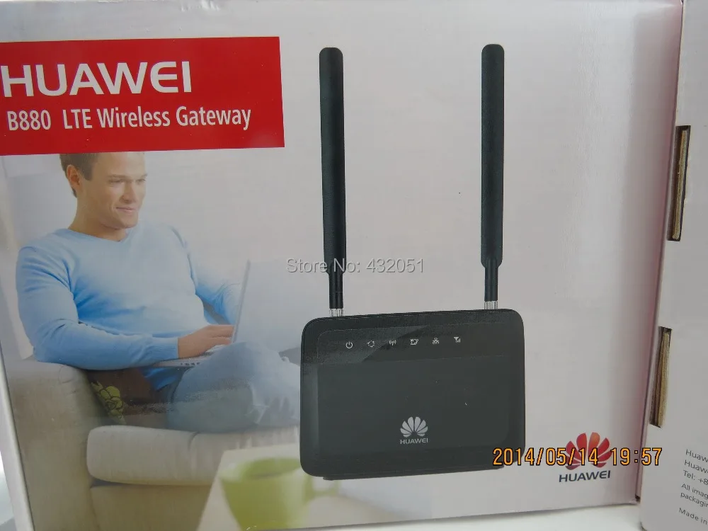 Huawei B880 150Mbps 4G FDD TDD LTE Router B880 70 Successor of The B593 Antenna included