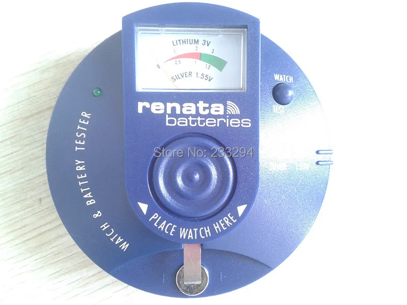 RENATA WATCH BATTERY TESTER ANALYZER NEW